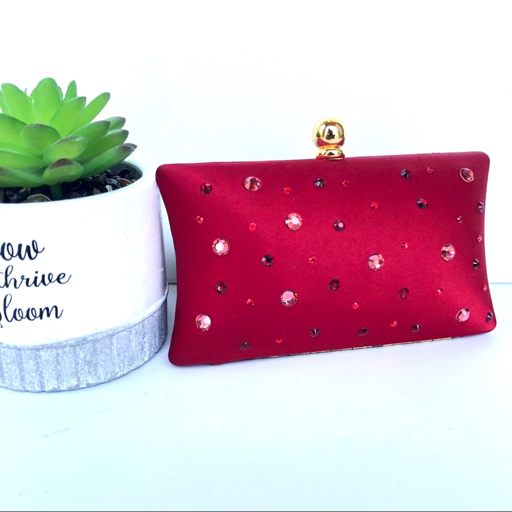 Red Evening Clutch